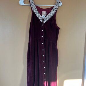 Vintage gunne sax velvet dress size 10/12